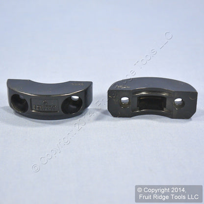 25 Leviton Black 20/30 Amp Straight Locking 3-Wire Cord Clamps CLAMP-2E