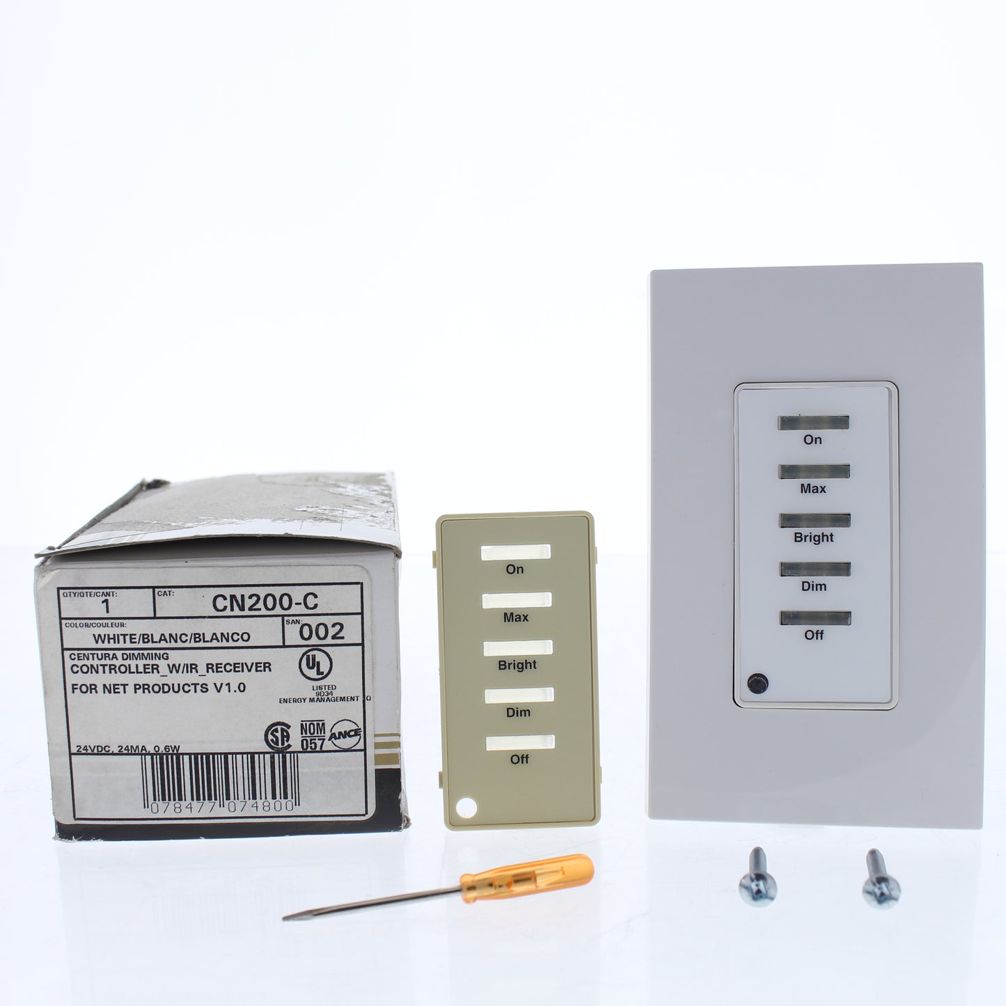 Leviton V1.0 CN200-C Centura Dimming Controller w/ IR Receiver for NET Products