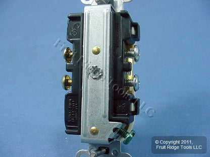 Leviton Almond Commercial Outlet Duplex Receptacle 15A CR15-A