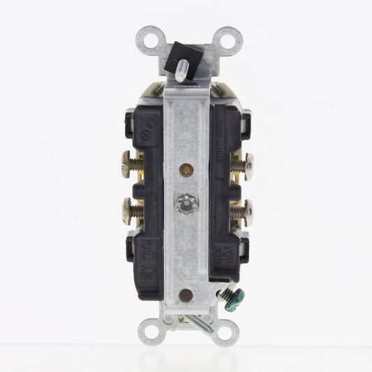 Leviton Scratched Lt Almond Commercial Outlet Duplex Receptacle 15A Bulk CR15-T