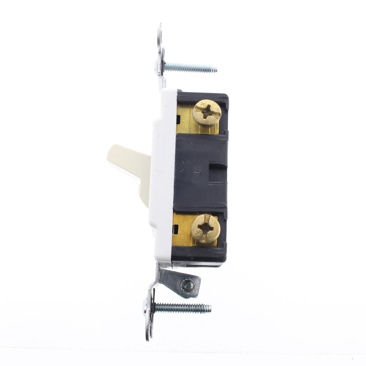 Leviton CS115-2A Almond Commercial Single Pole Toggle Switch Control 15A 10-Pack