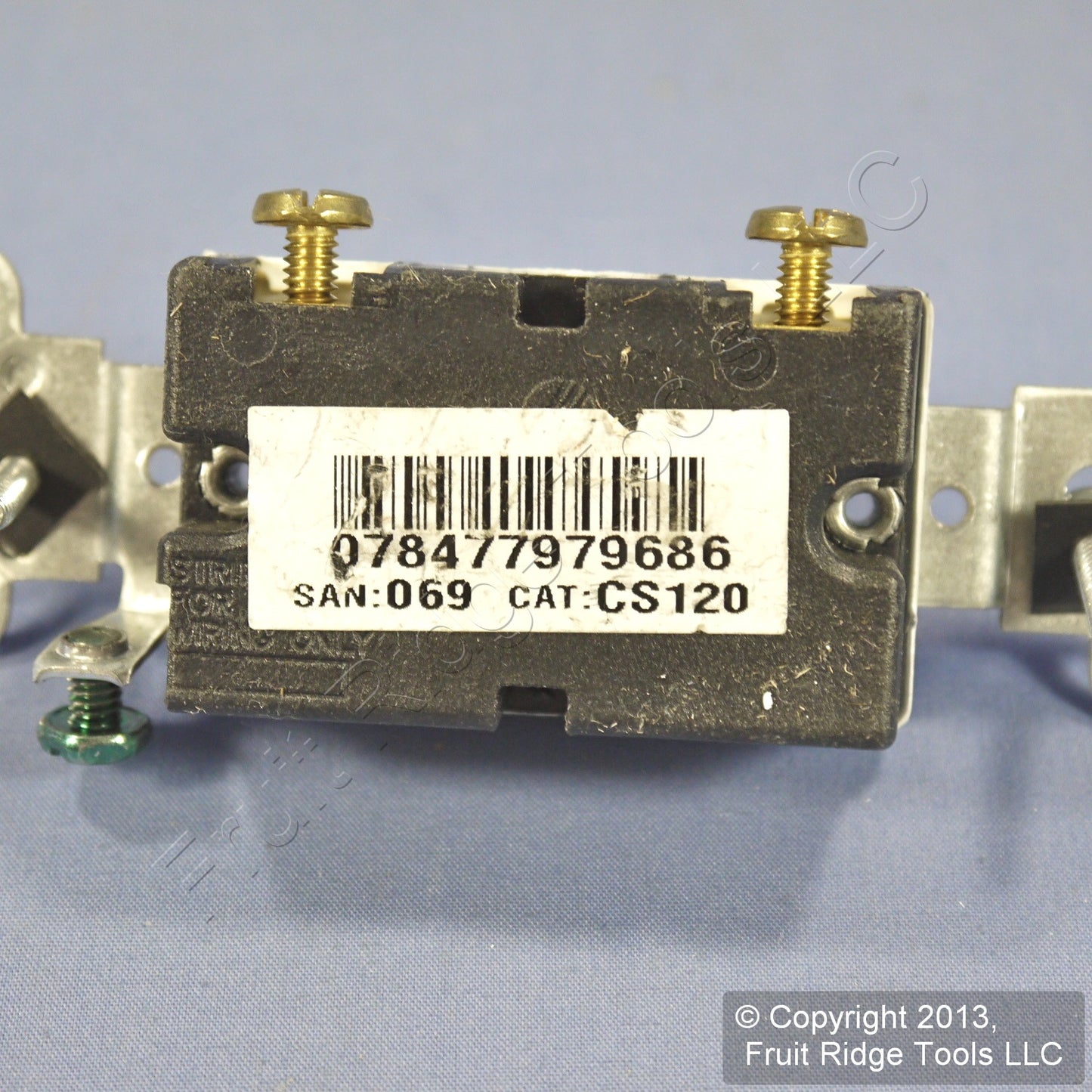 Leviton CS120-2A Almond Commercial Single Pole Toggle Wall Light Switch Bulk 20A
