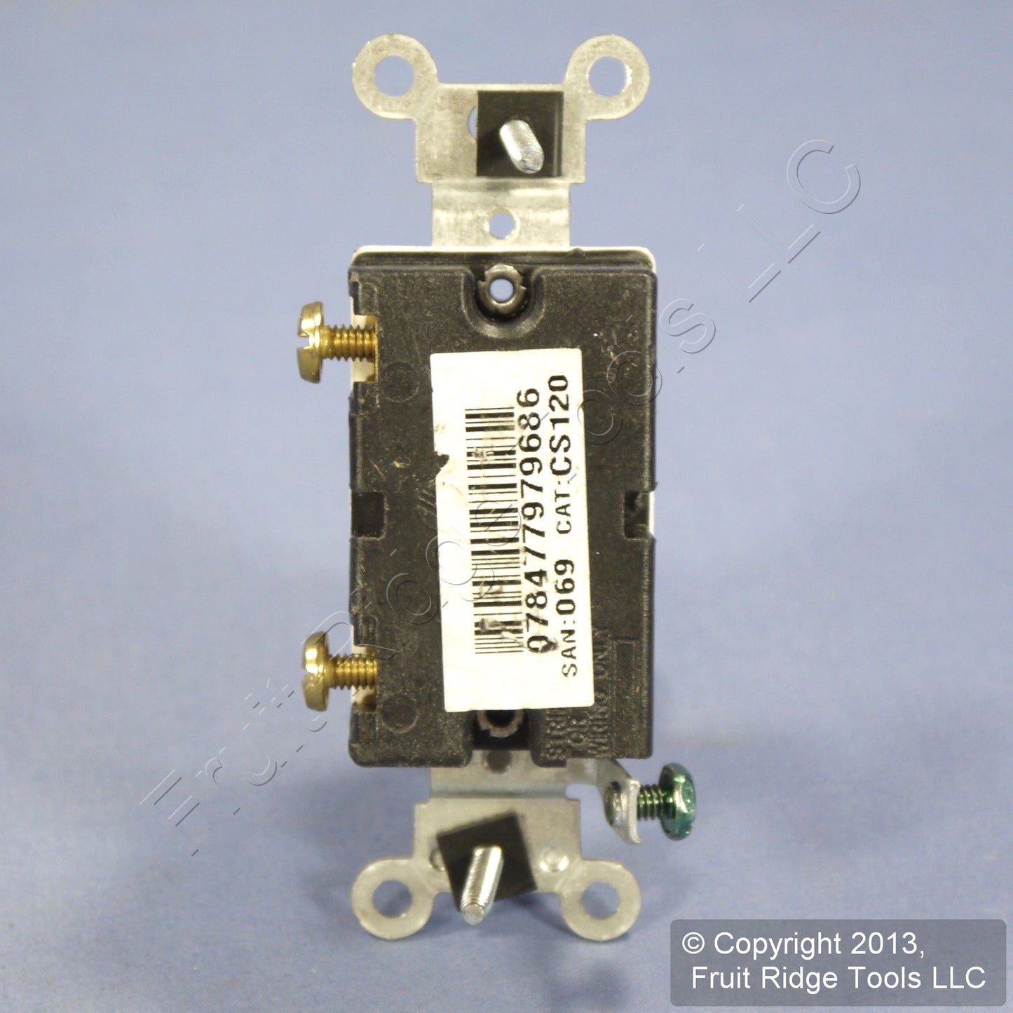 Leviton CS120-2A Almond Commercial Single Pole Toggle Wall Light Switch Bulk 20A