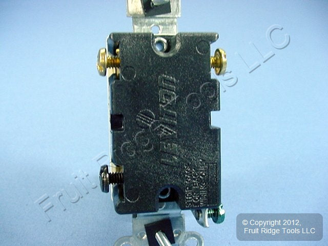 Leviton CS315-2 Brown 3-Way Commercial Grade Toggle Wall Light Switch 15A Bulk