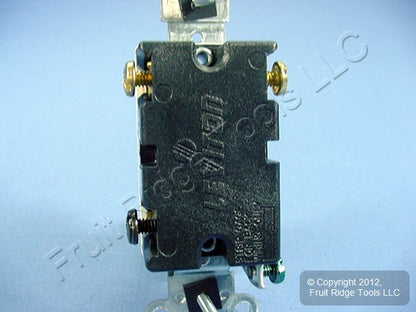 Leviton CS315-2 Brown 3-Way Commercial Grade Toggle Wall Light Switch 15A Bulk