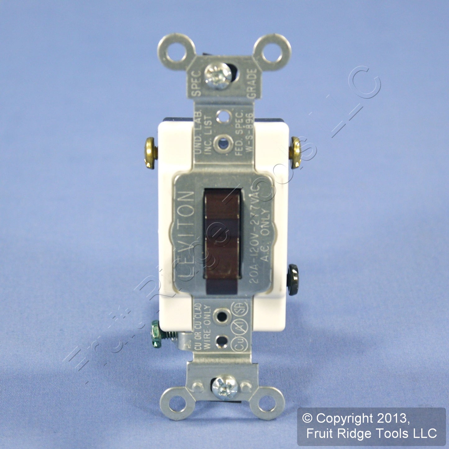 Leviton CS320-2 Brown 3-Way 20A Commercial Toggle Wall Light Switch Boxed