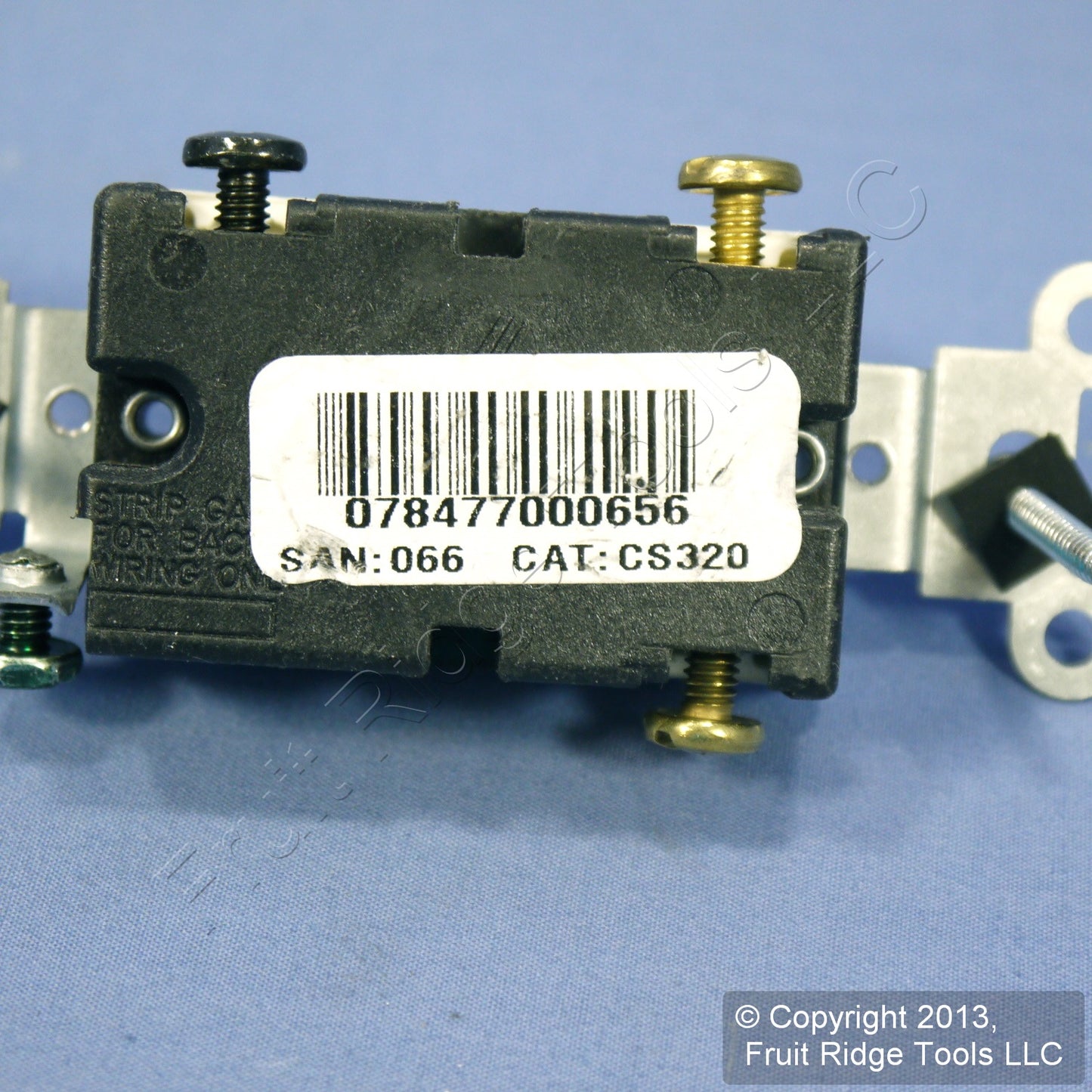 Leviton CS320-2A Almond 3-Way Commercial On/Off Toggle Light Switch Control 20A