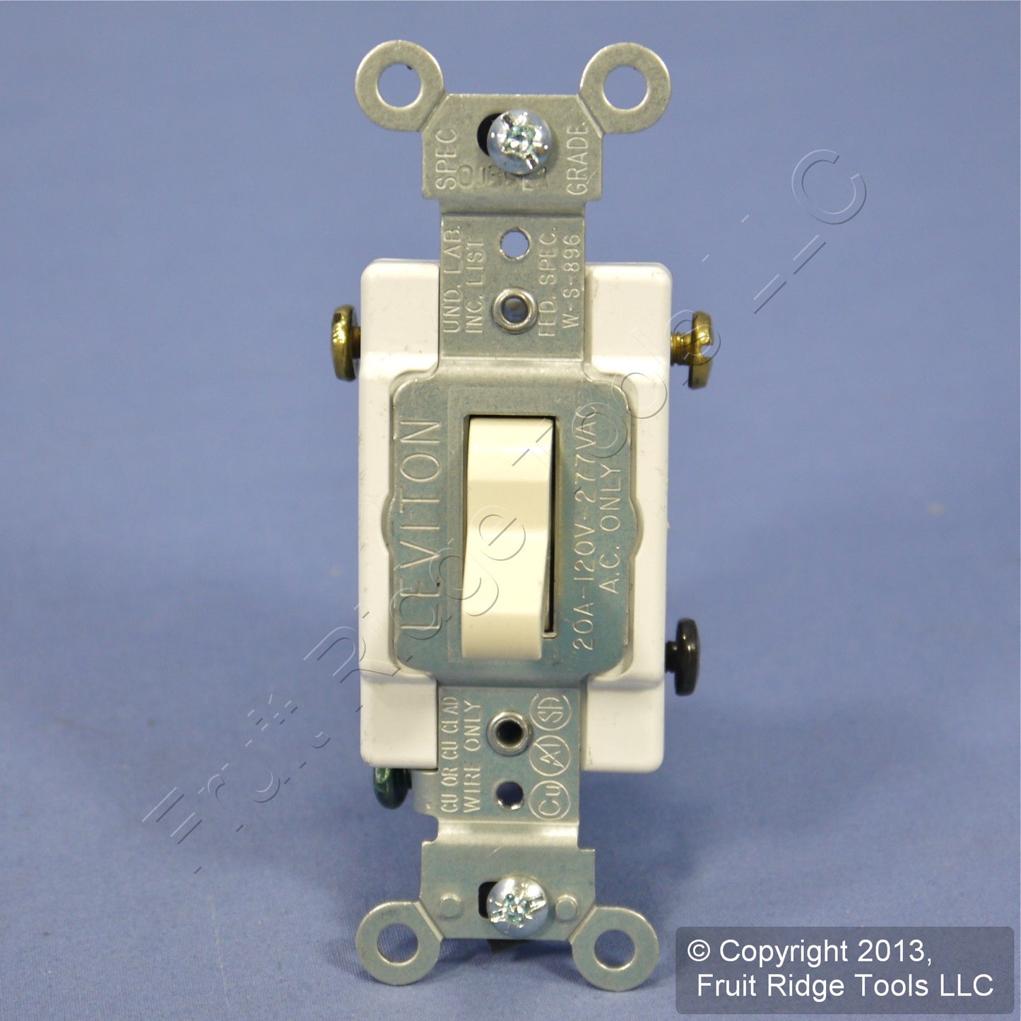 Leviton CS320-2A Almond 3-Way Commercial On/Off Toggle Light Switch Control 20A