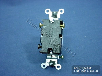 Leviton CS320-2GY Gray 3-Way Commercial Wall Light Switches 20A 5-Pack