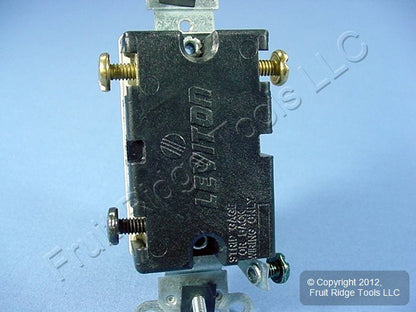 Leviton CS320-2GY Gray 3-Way Commercial Grade Toggle Wall Light Switch 20A Bulk