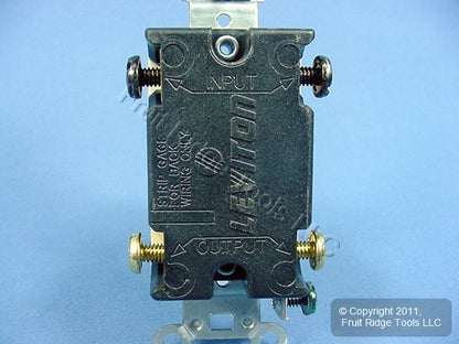 Leviton CS415-2A Almond 4-Way Commercial Grade Toggle Wall Light Switch 15A Bulk