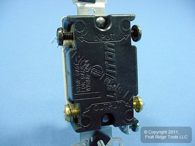 Leviton CS415-2I Ivory 4-Way Commercial Toggle Wall Light Switch 15A Boxed