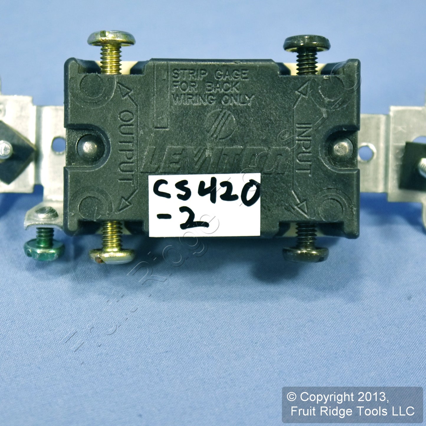 Leviton CS420-2 Brown 4-Way Commercial Toggle Wall Light Switch 20A