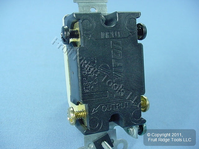 Leviton Ivory 4-Way COMMERCIAL Grade Toggle Wall Light Switch 15A Bulk CS420-2I