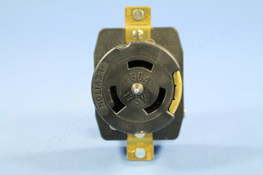 Leviton CS63-70 California Twist Locking Receptacle CS Outlet 50A 125V Boxed