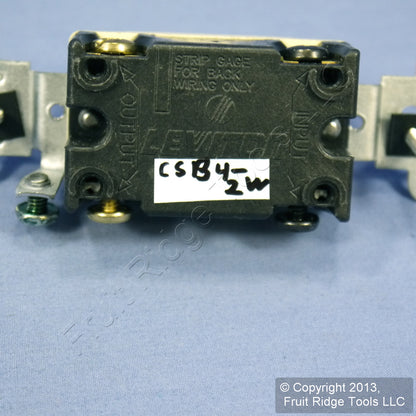 Leviton CSB4-2W White 4-Way Commercial 20A Toggle Wall Light Switch