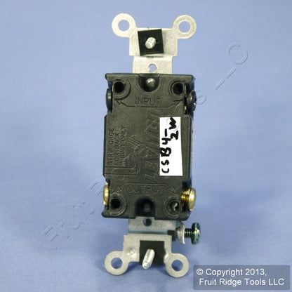 Leviton CSB4-2W White 4-Way Commercial 20A Toggle Wall Light Switch