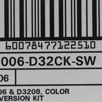 Leviton D32CK-SW White Frame Smoke Cover Conversion Kit for D3206 & D3208