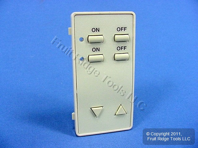 Leviton DCK2D-I Ivory Color Conversion Kit for Two-Address DHC Dimmer Controller