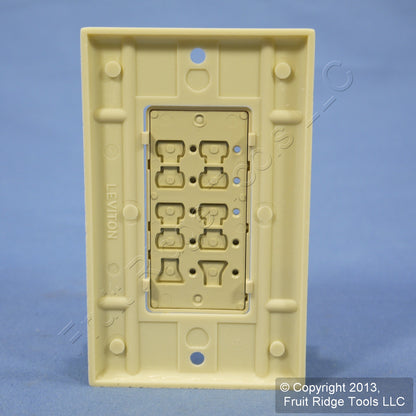 Leviton Ivory Color Conversion Kit for 3-Address DHC Dimmer Controller DCK3D-I