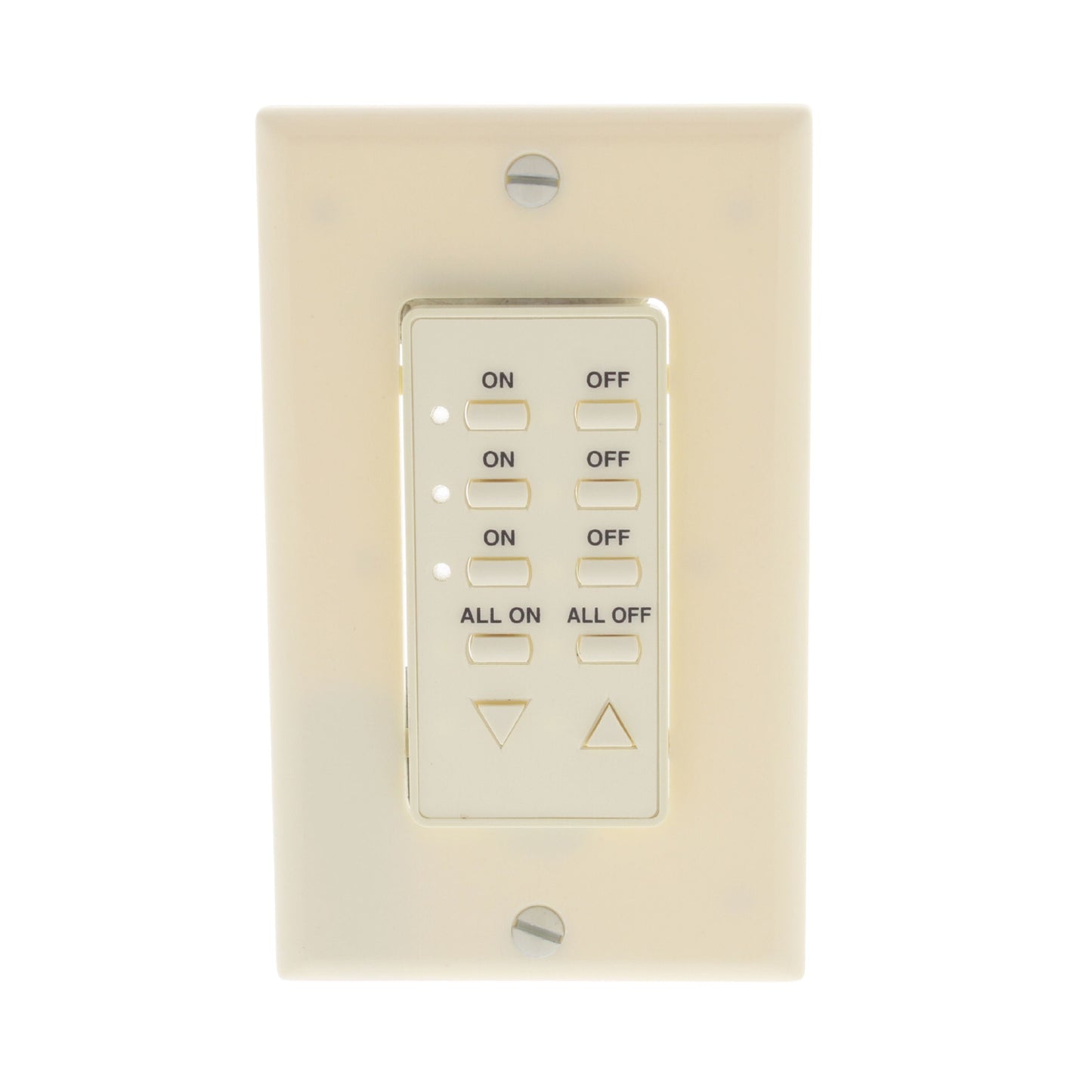Leviton DCK4A-A Almond Color Change Kit for 3-Address ALL On/Off DHC Controller