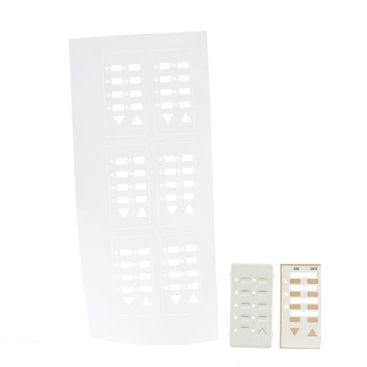 Leviton DCK4A-CA Almond Color Face Change Kit for Monet Controller Dimmer Switch