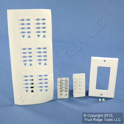 Leviton White Color Conversion Kit For 3-Address Dimming Controller DCK4A-CW