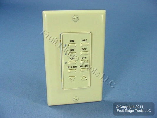 Leviton Ivory Color Conversion Kit For 3-Address Dimming Controller DCK4A-I