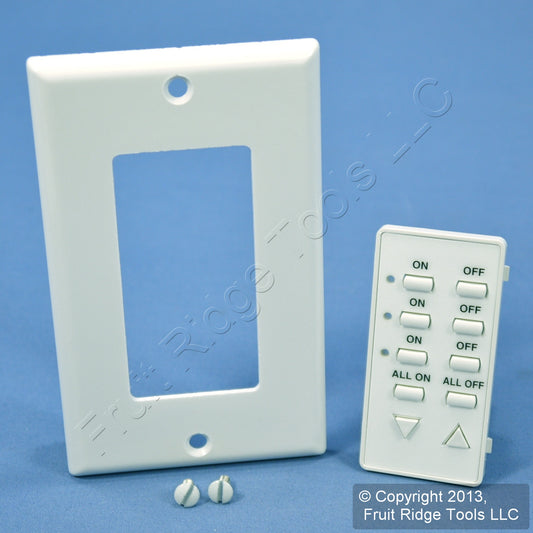 Leviton White Color Conversion Kit For 3-Address Dimming Controller DCK4A-W