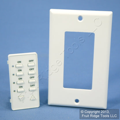 Leviton DCK4D-W White Color Change Kit for Monet 4-Scene Controller Light Dimmer