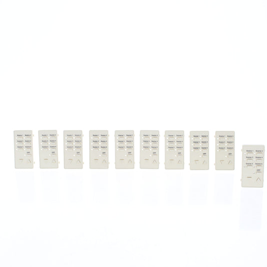 Leviton DCK6S-A Almond Faceplate Color Change Kit for 6-Scene Controller 10pcs