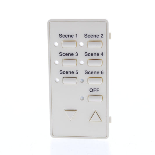 Leviton DCK6S-A Almond Faceplate Color Change Kit for 6-Scene Controller 10pcs