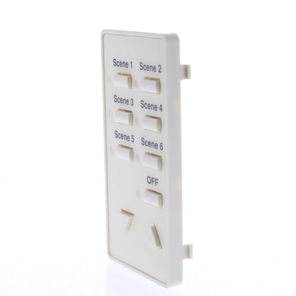 Leviton DCK6S-A Almond Faceplate Color Change Kit for 6-Scene Controller 10pcs