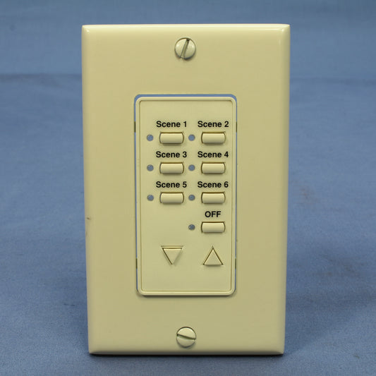 Leviton Almond Face Plate Color Change Kit For Decora 6-Scene Controller DCK6S-A