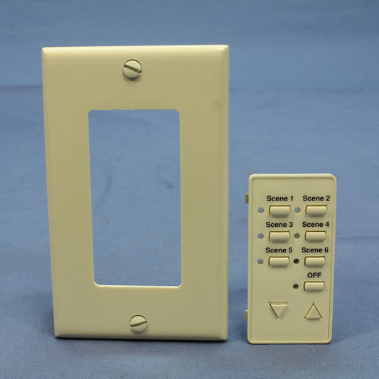 Leviton Almond Face Plate Color Change Kit For Decora 6-Scene Controller DCK6S-A