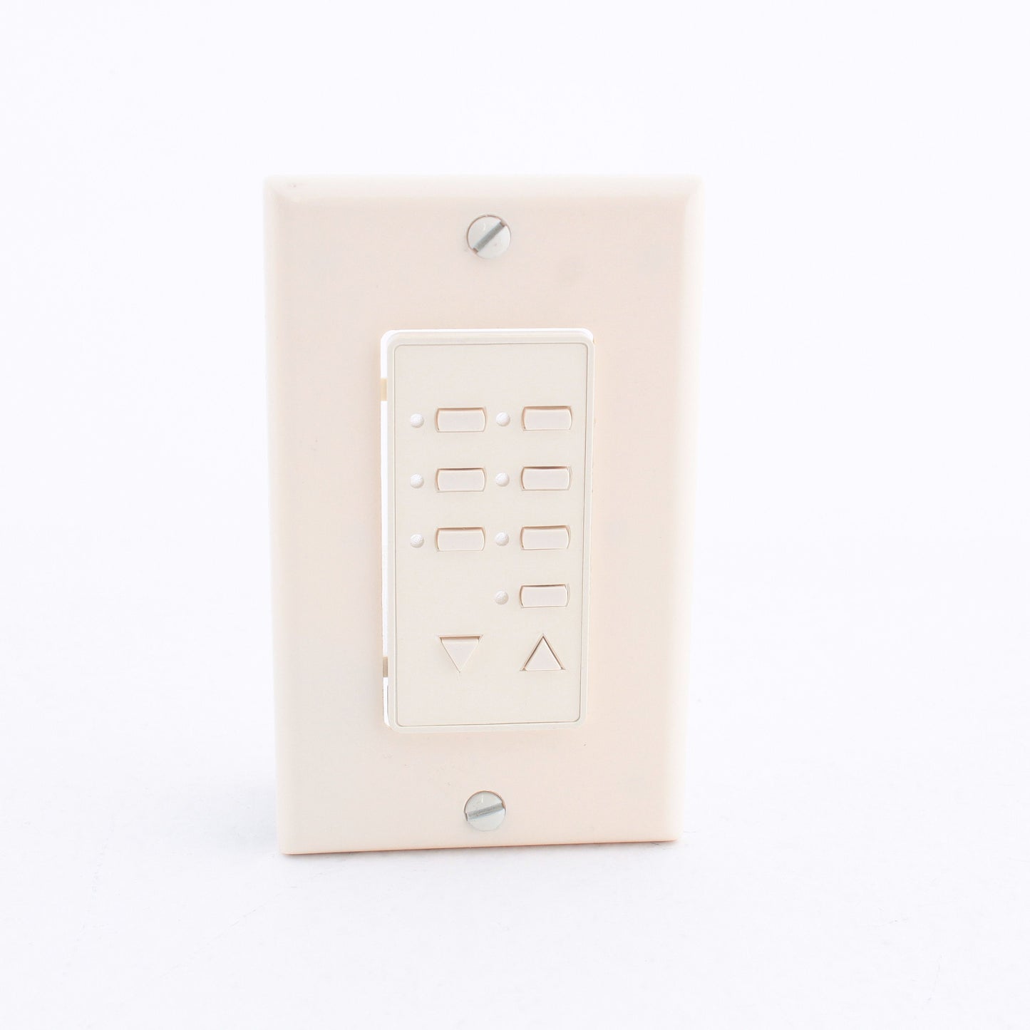 Leviton DCK6S-BA Almond Blank Face Color Change Kit for Scene Controller 10pcs