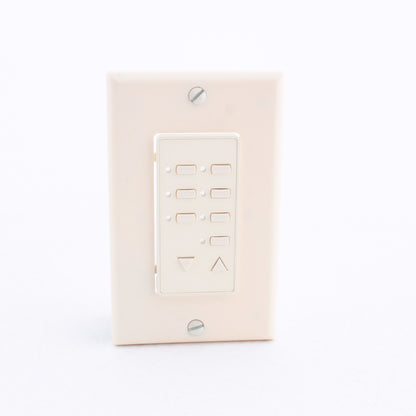 Leviton DCK6S-BA Almond Blank Face Color Change Kit for Scene Controller 10pcs