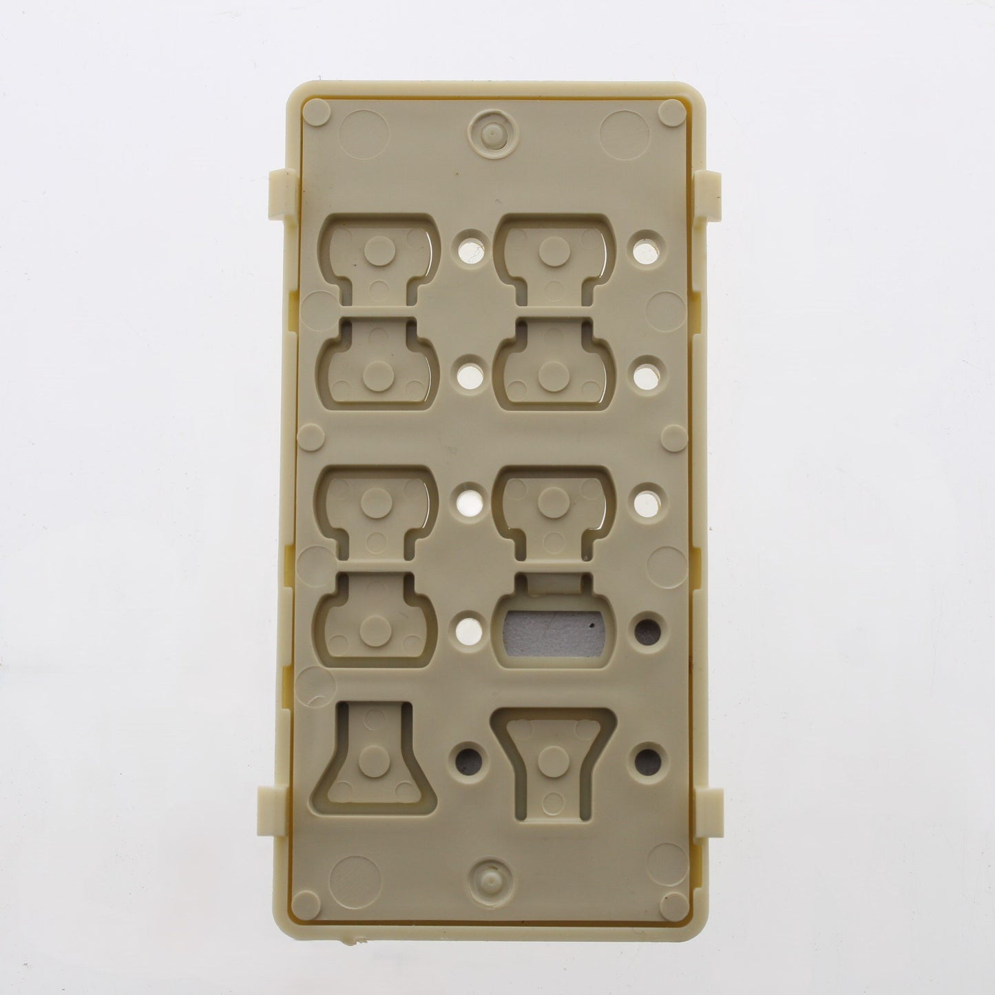 Leviton DCK6S-BI Ivory Blank Face Color Change Kit for Scene Controller 10pcs