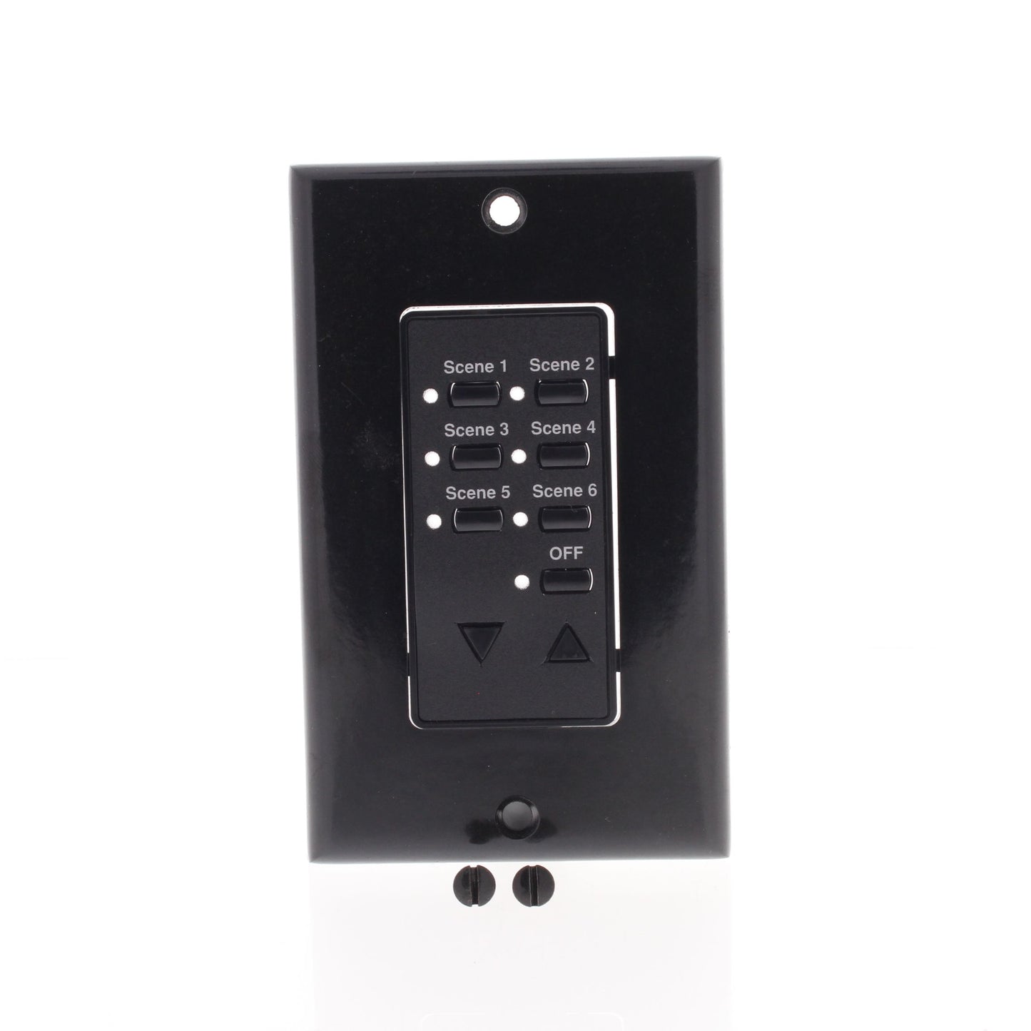 4-Pack Leviton DCK6S-E Black Faceplate Color Change Kit for 6-Scene Controllers