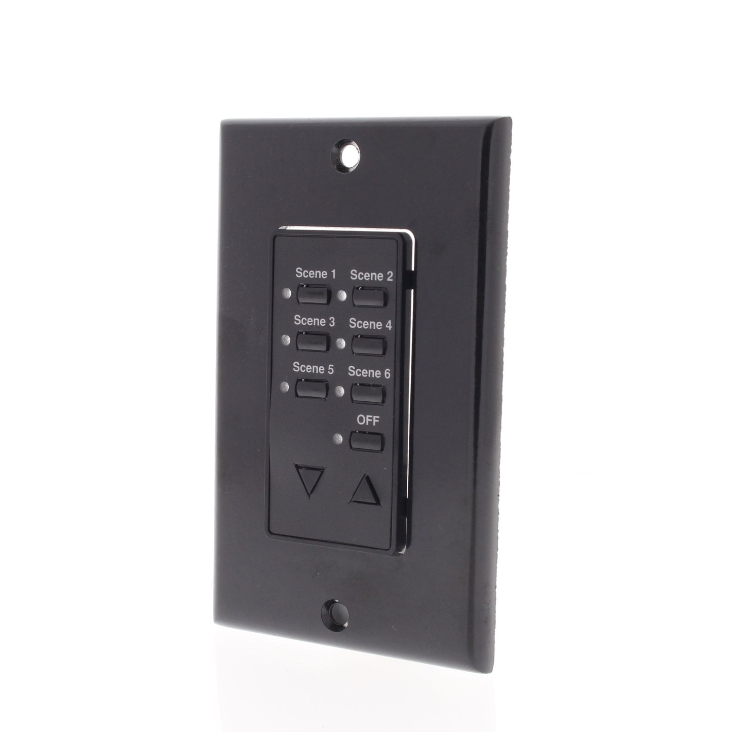 4-Pack Leviton DCK6S-E Black Faceplate Color Change Kit for 6-Scene Controllers