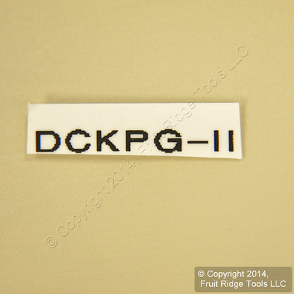 Leviton DCKPG-II Ivory Color Change Kit for HCCPG DHC Toscana Deluxe Programmer