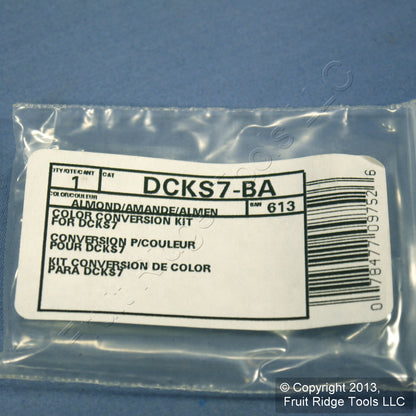 Leviton DCKS7-BA Almond Color Conversion Kit for Controller Dimmer Switch