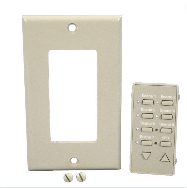 Leviton DCKS7-G Gray Faceplate Color Conversion Kit for Controller Dimmer Switch