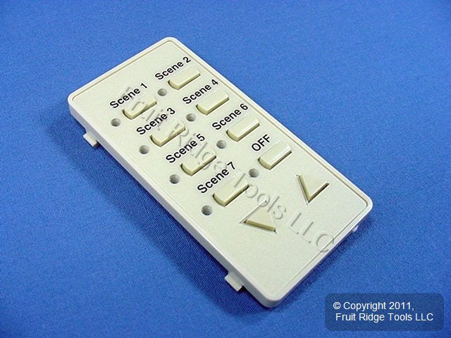 Leviton Ivory Color Change Kit for Controller Dimmer Switch Faceplate DCKS7-I