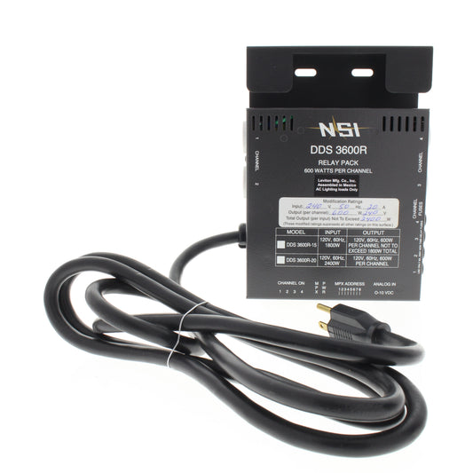 Leviton 4-Channel NSI DDS 3600R Individual Relay Pack