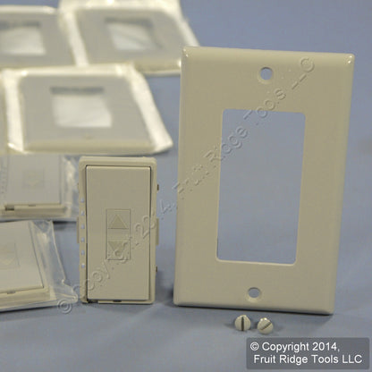 10 Leviton Gray L/S Mural Dimmer Switch Color Change Conversion Kits DLKDD-1LG