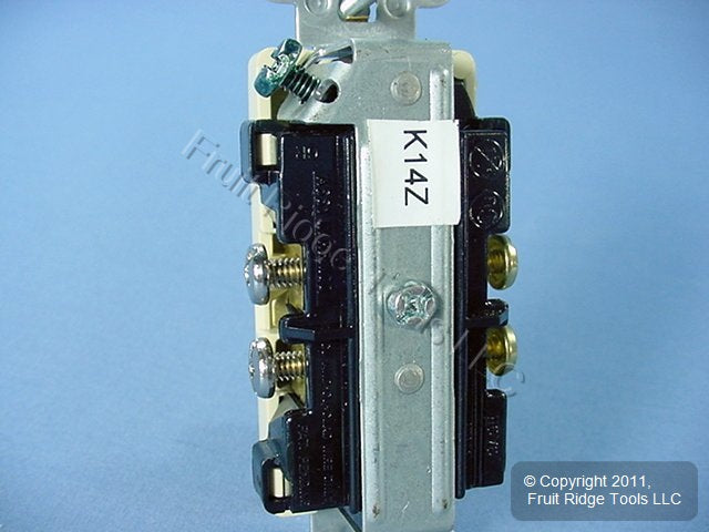 Leviton Ivory Decora Tamper Resistant Receptacle Duplex Outlet 15A DR15S-GI