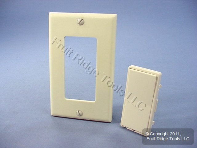 Leviton Almond Color Conversion Change Kit for Mural DHC Dimmer Cover DRK0D-1LA
