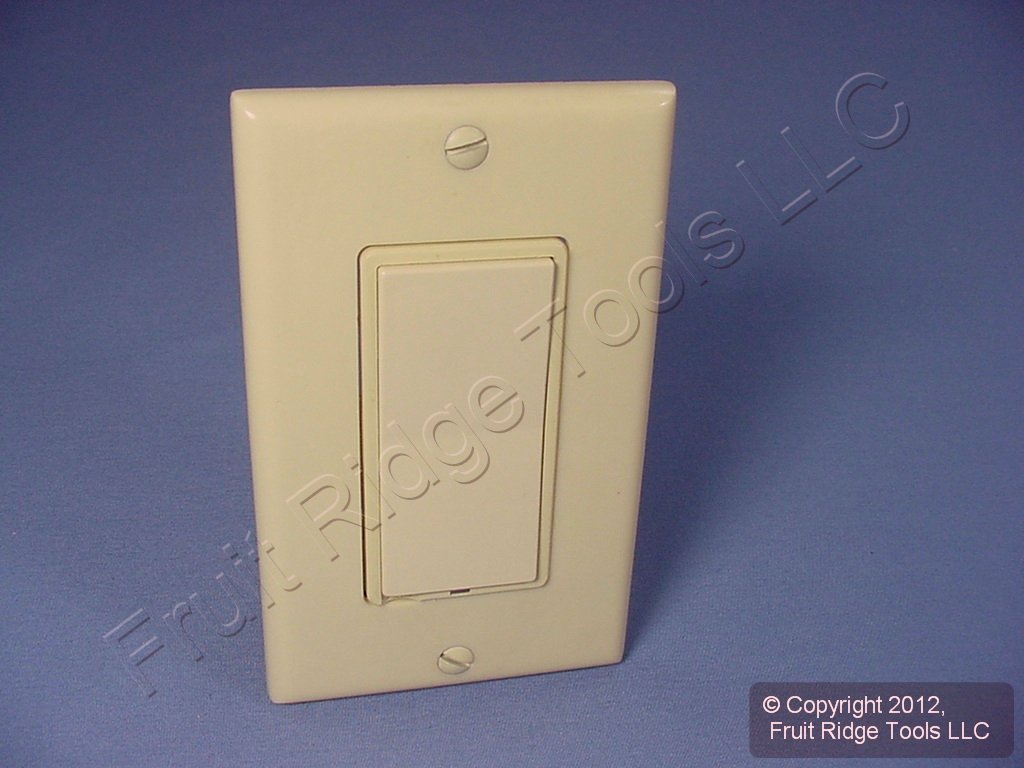Leviton Ivory Color Conversion Change Kit for Mural DHC Dimmer Cover DRK0D-1LI