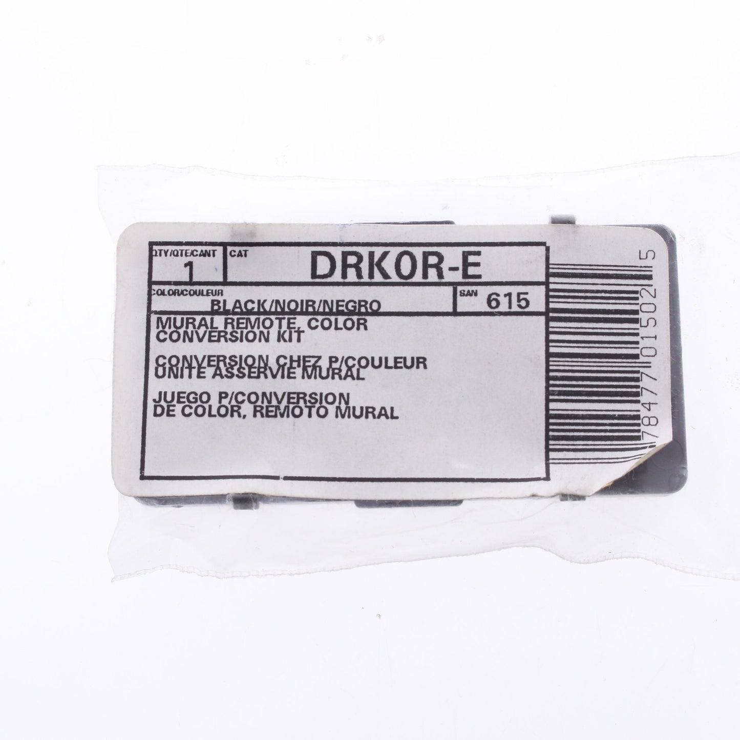 Leviton DRK0R-E Black Color Change Kit for Mural TouchPoint Multi-Remote Dimmer